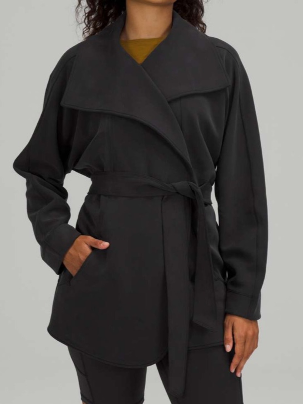 Lululemon Softstreme Belted Wrap Trench Jacket